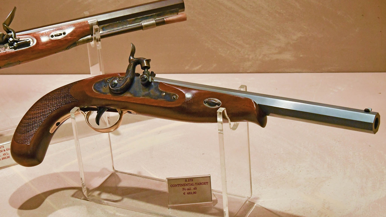 Pistola Pedersoli Continental Target in calibro .45