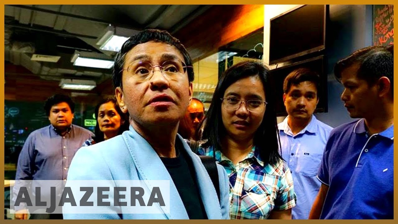 Филиппины: журналистка Рапплер Мария Ресса арестована за клевету