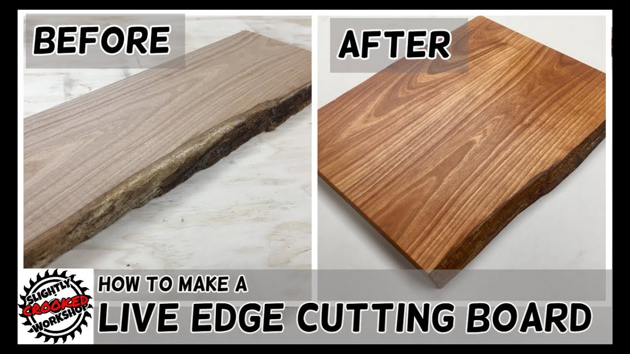 Live Edge Cutting Board - Charcuterie