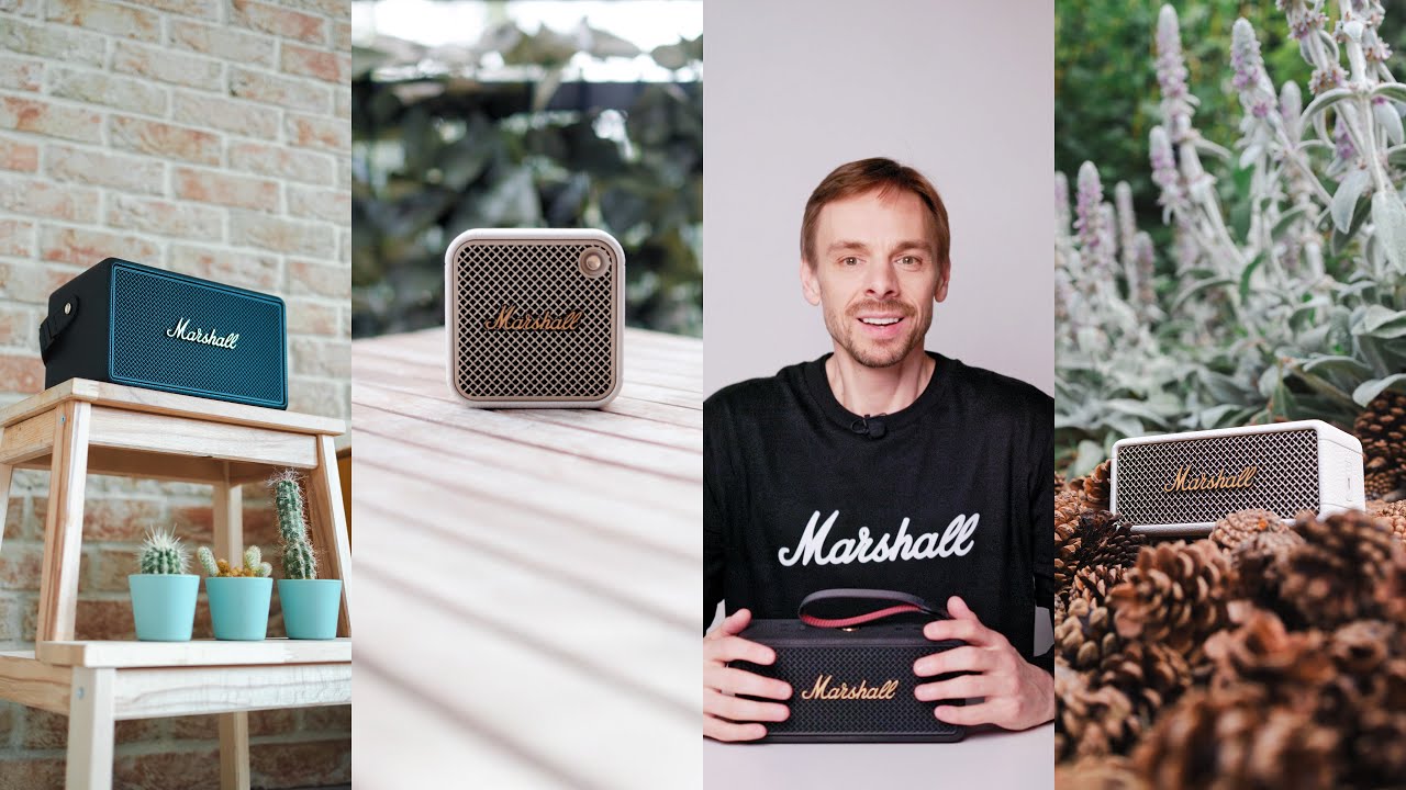 Který si vybrat? Bluetooth reproduktory Marshall Willen II, Emberton III, Middleton II, Kilburn III