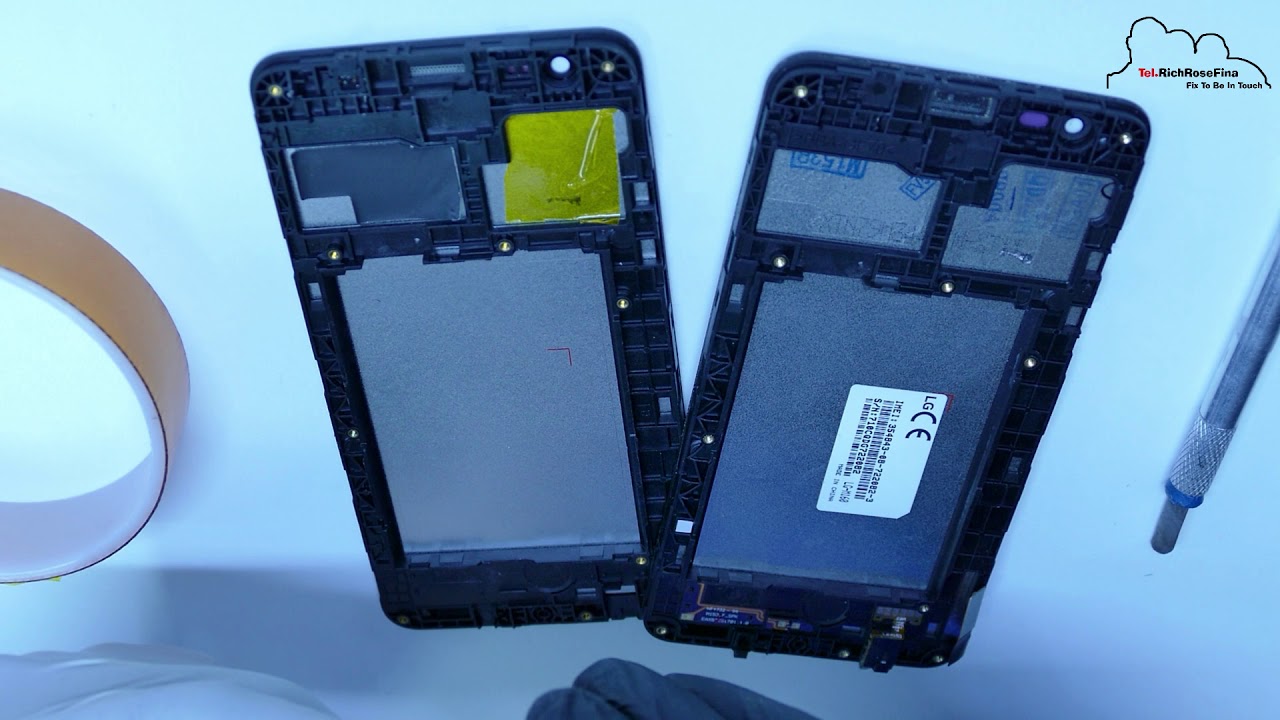 LG K4 M160 Disassembly and Display Replacement Wechseln Reparatur