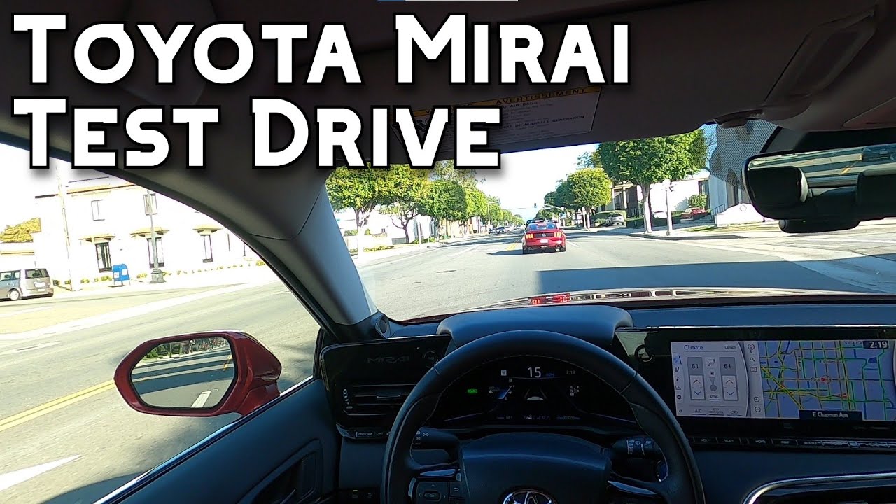 Second Generation Toyota Mirai XLE Test Drive