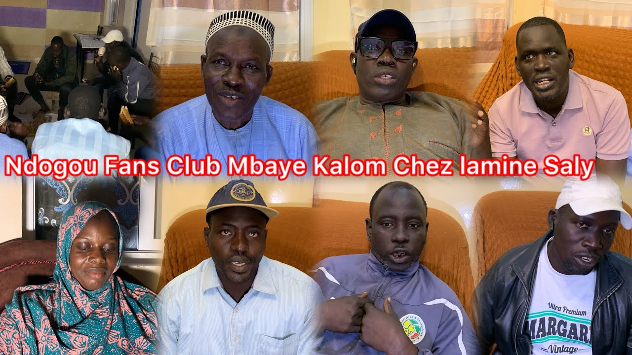 Ndogou Fans Club Mbaye Kalom Rend Hommage du Feux 🔥 Lamine Saly Témoignages Touchant 
