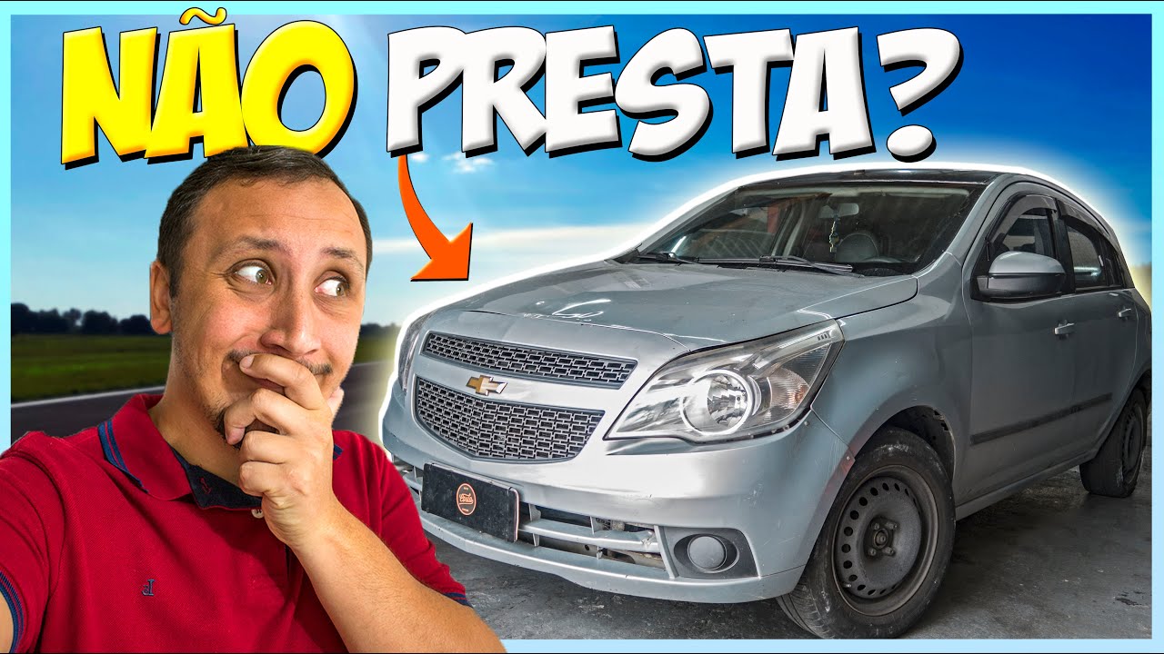O CARRO SUPER DESVALORIZADO MUITO BARATO QUE NINGUÉM QUER 😱CHEVROLET AGILE 1.4