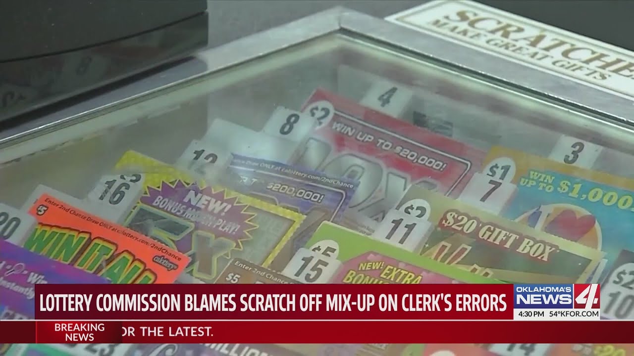 Lottery Commission blames scratch off mix-up on clerk's errors