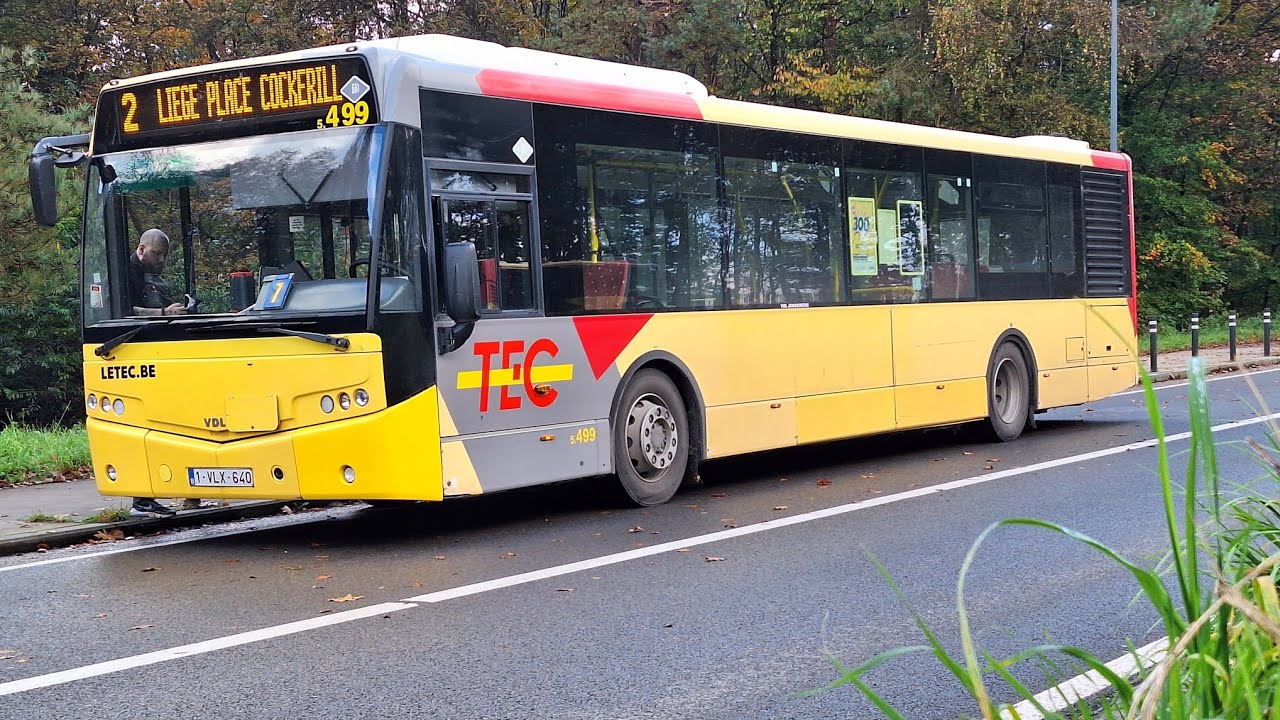 5499 - POWER KICKDOWN !! 90km/h !!! - DAF PR228U2 - VDL Citea CLF-120 - TEC/OTW