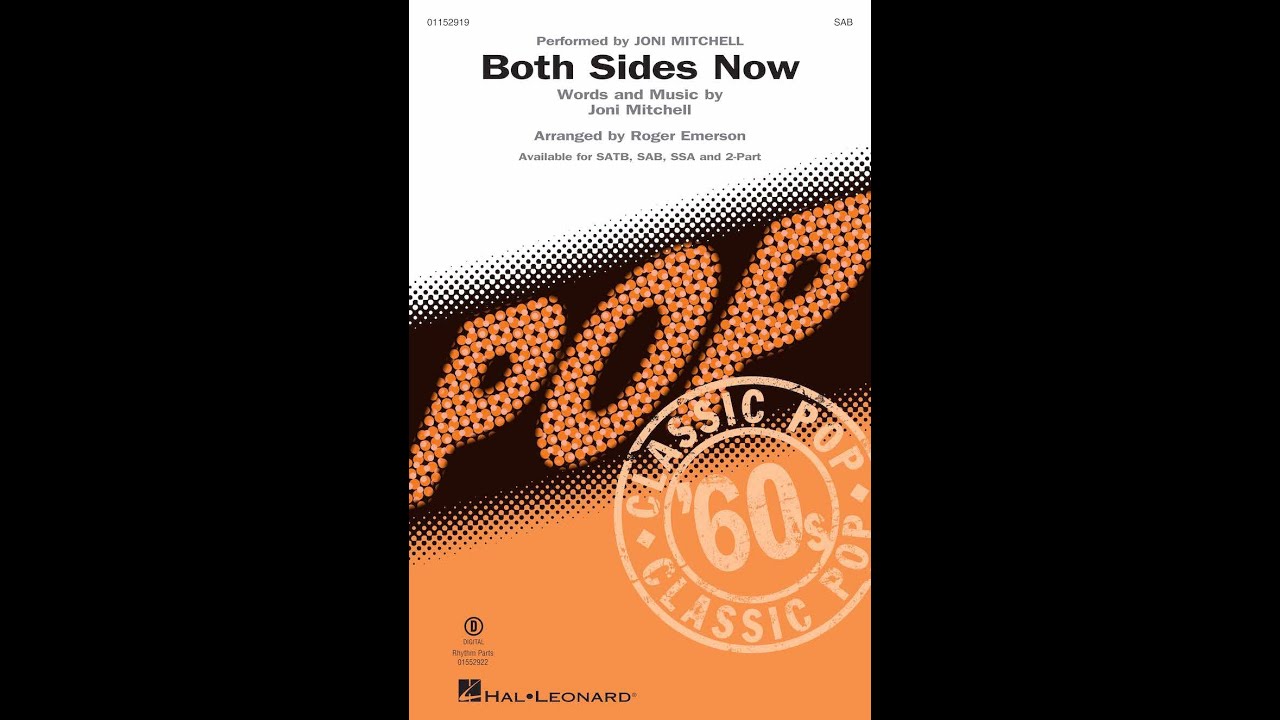 Both Sides Now (SAB Choir) - Arranged by Roger Emerson
