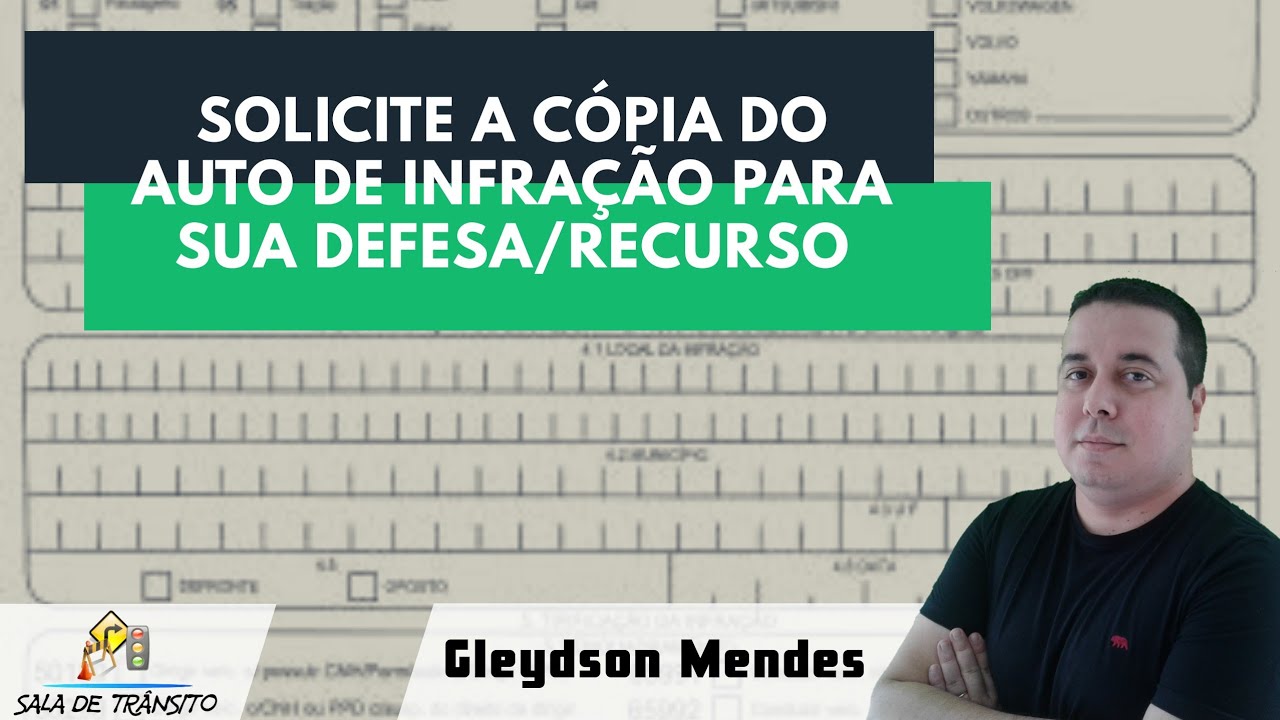 Solicite a c&oacute;pia do auto de infra&ccedil;&atilde;o para fazer sua defesa ou recurso