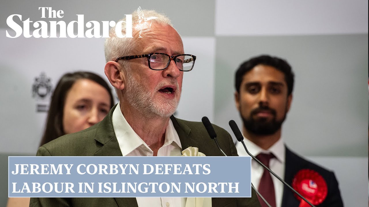 Watch: Jeremy Corbyn pulls off shock win in Islington North