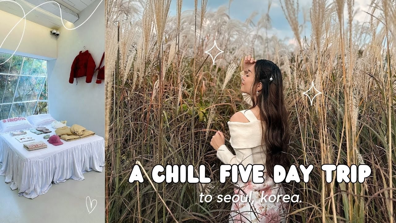 a chill solo trip to seoul, korea... with a lot of shopping. 🤪✈️