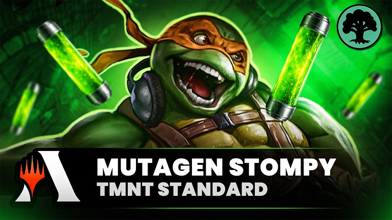 ☢️ A MECÂNICA 'MUTAGEN' em AÇÃO! | MICHELANGELO COUNTERS no STANDARD com TMNT! (Magic Arena)