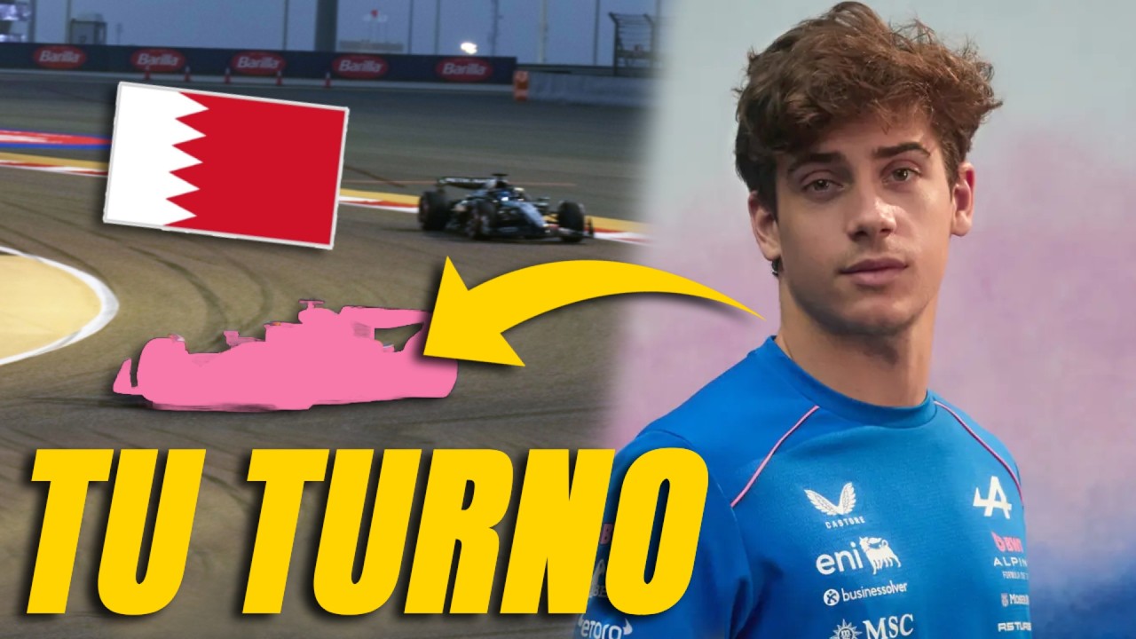 ¡COLAPINTO ABRE EL TEST DE BARÉIN PARA ALPINE (PROBARÁN PIEZAS NUEVAS)! ANTONELLI SUFRE UN ACCIDENTE