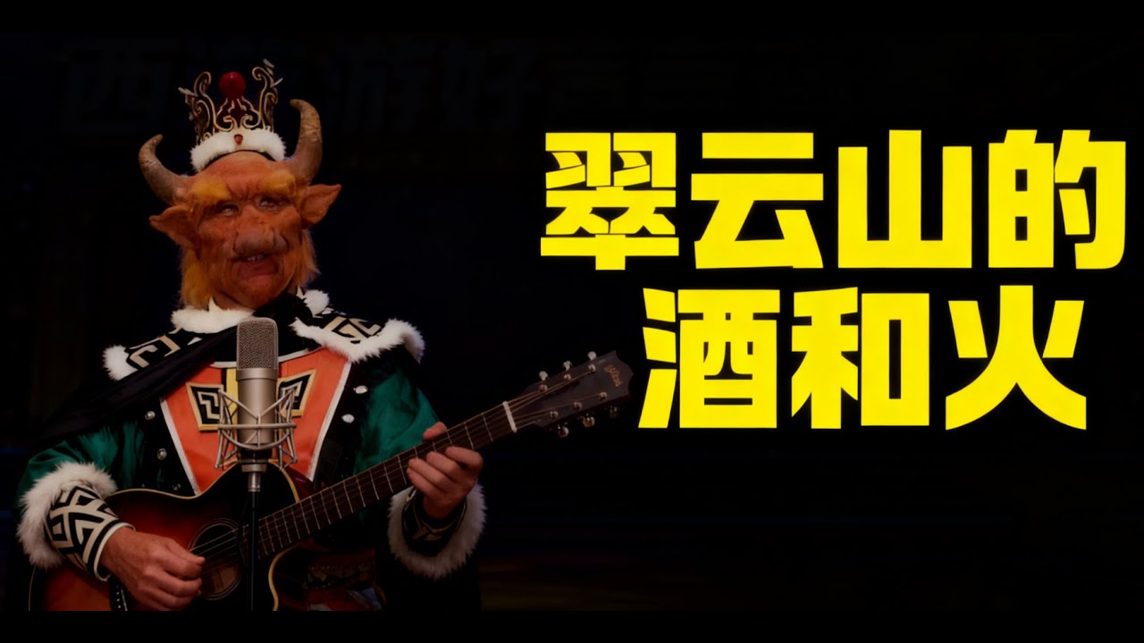 牛魔王新歌《翠云山的酒和火》&mdash;&mdash;牛魔王的烈酒与火焰宣言 | 西游记 | 摇滚 | AI音乐 | AI歌手 | metal | 西游好声音 | 牛马爱开会
