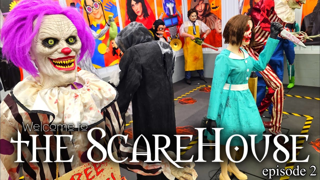 WELCOME TO THE SCAREHOUSE episode 2 - The Build Begins!