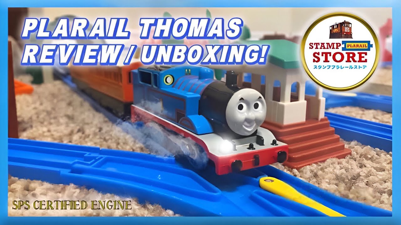УДИВИТЕЛЬНЫЙ предмет Plarail - Plarail Thomas: распаковка и обзор + беговая сессия и краш