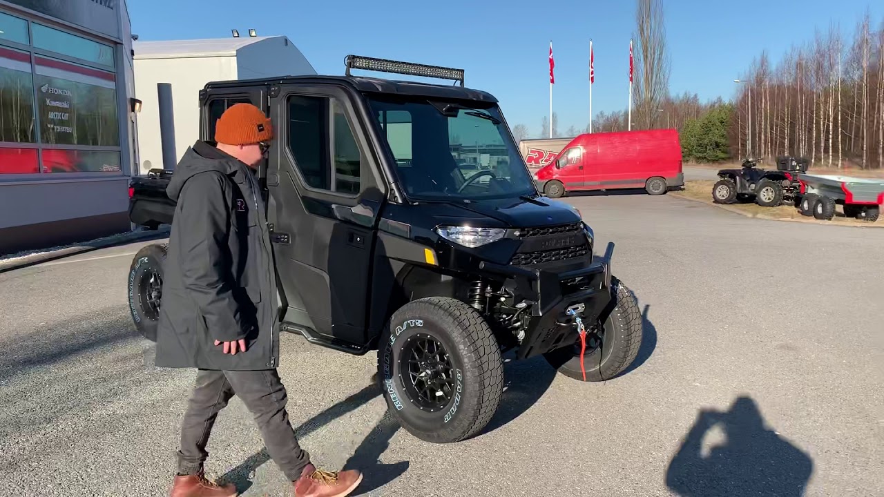 🔥Esittelyssä Black Monster🔥 Polaris Ranger XP1000 Crew T1b