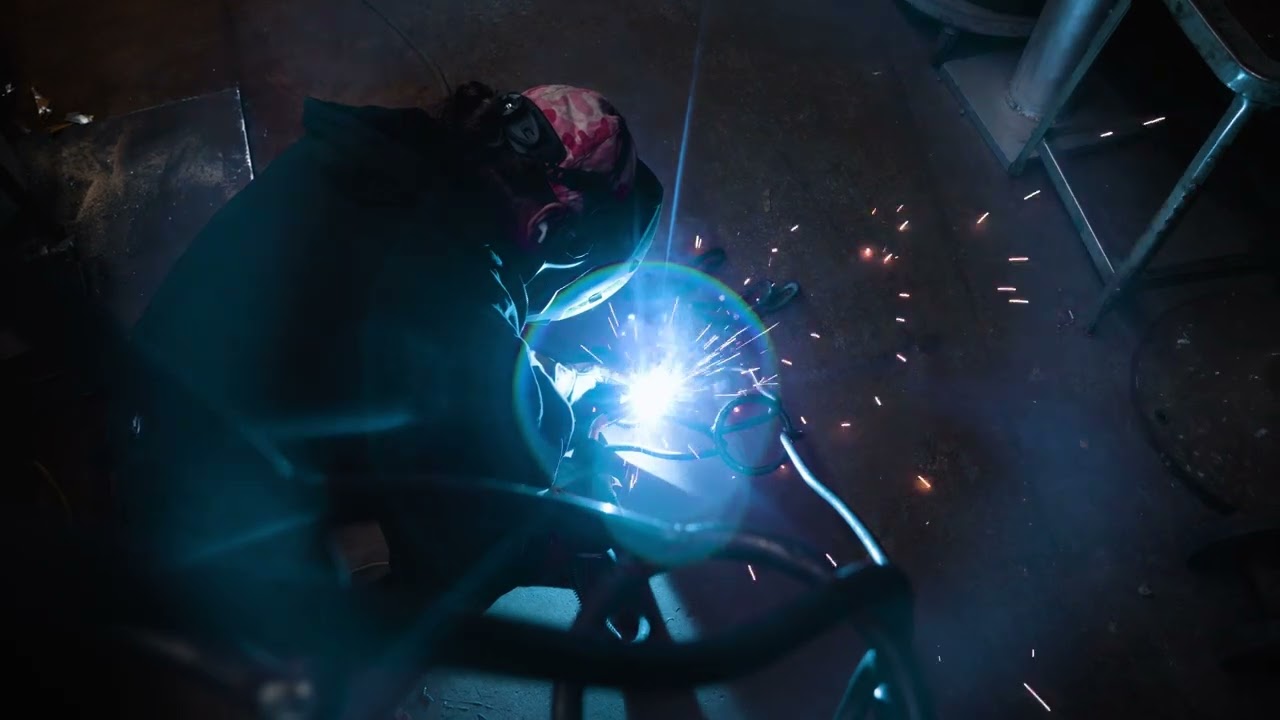 Welder Underground Profile - Jack Howard-Potter SteelStatue