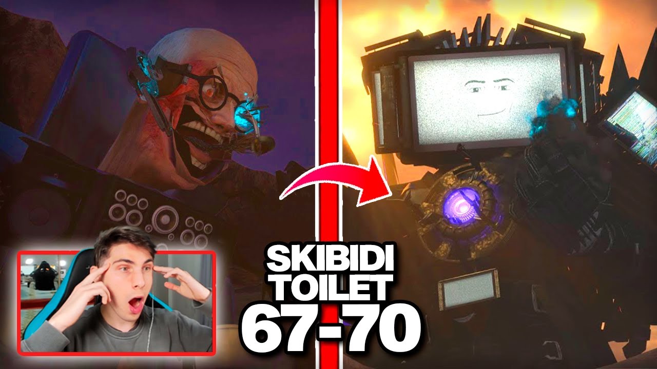 REACCIONANDO A SKIBIDI TOILET CAPITULO 67-70 | THEKALO REACCIONA A DaFuq!?Boom!