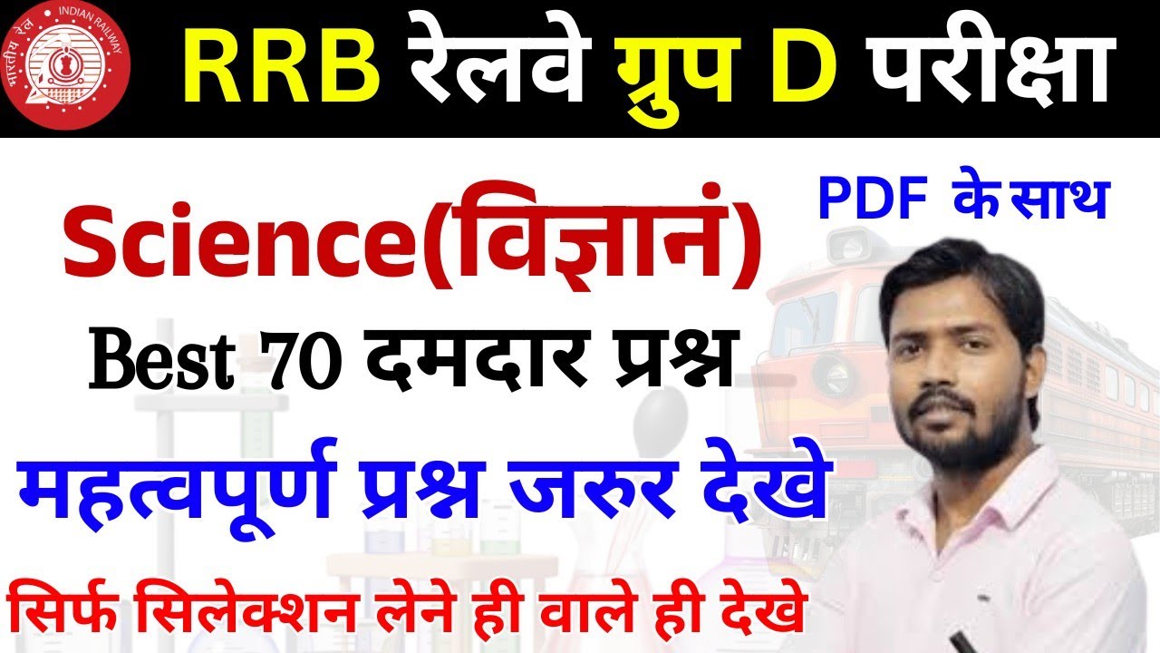 Top Science & Current Affairs Questions | Group D 2025 | Most Important