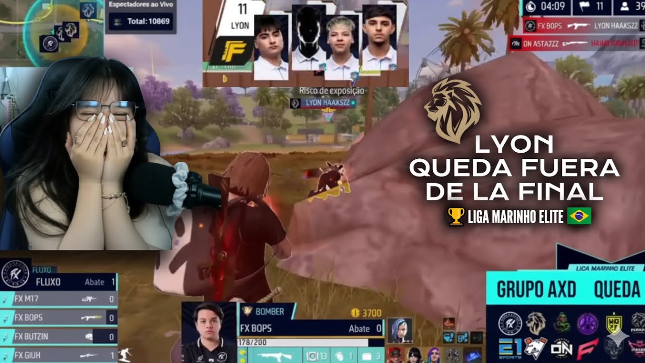 Vuelve Haxx pero Lyon se queda fuera de la Liga Marinho😳🏆💔/ #freefire