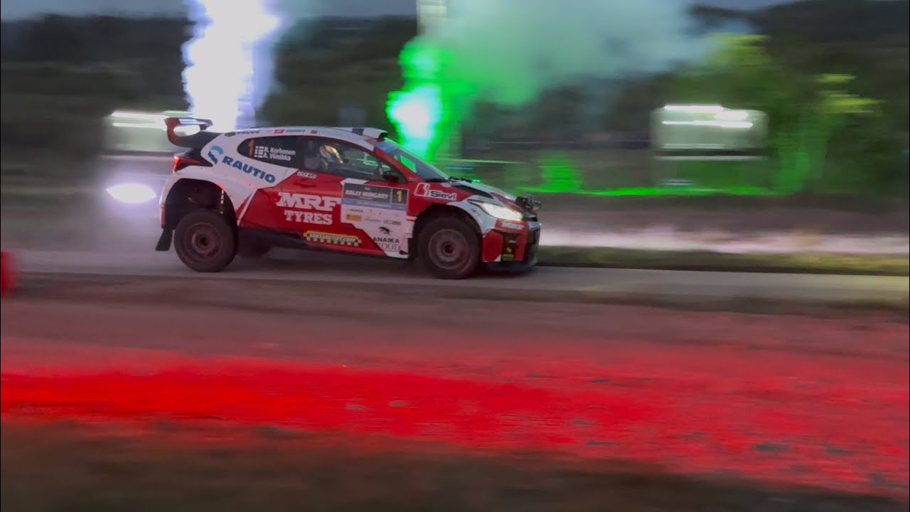 ERC Rally Hungary 2025  Királyszentistván SSS1