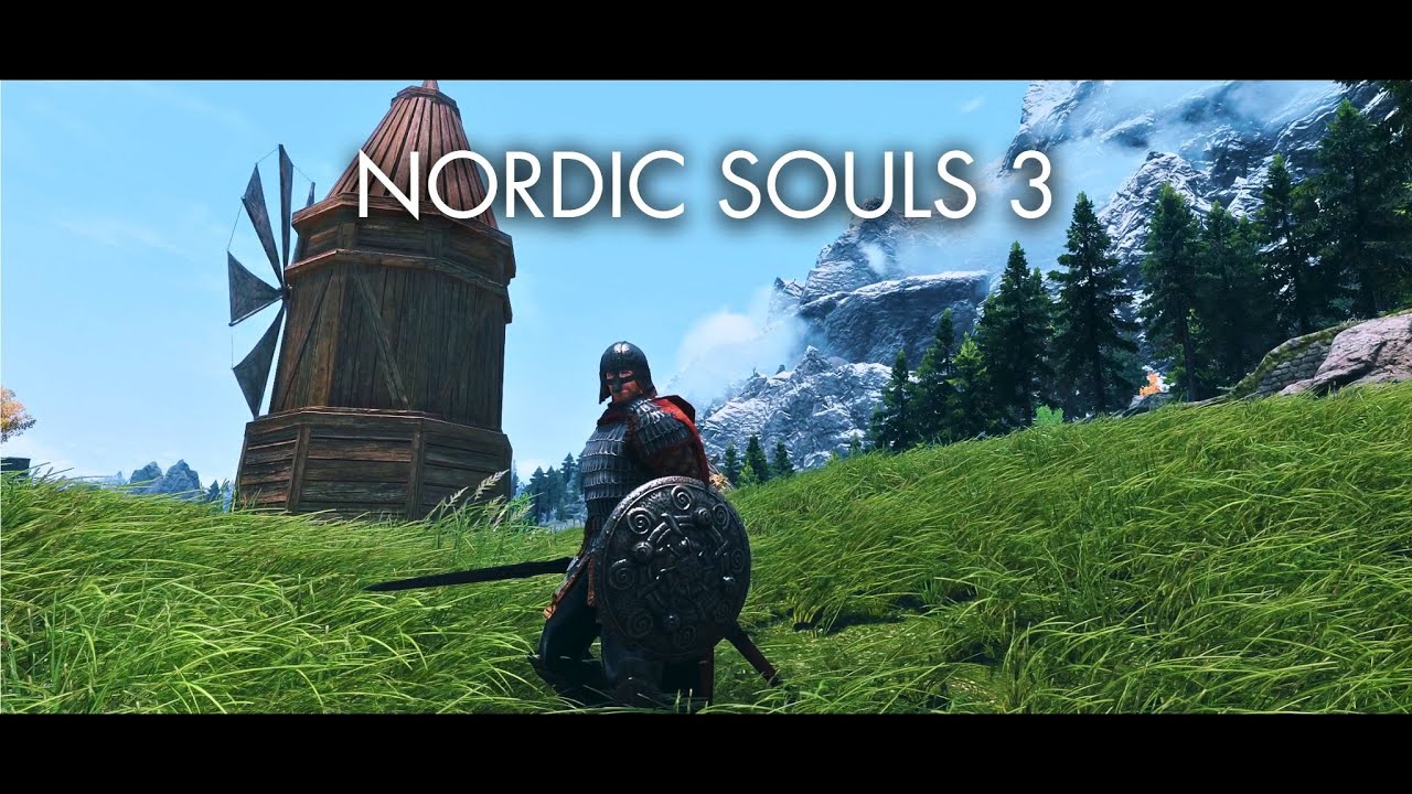 Talking alternate Skyrim theories while playing Nordic Souls 3