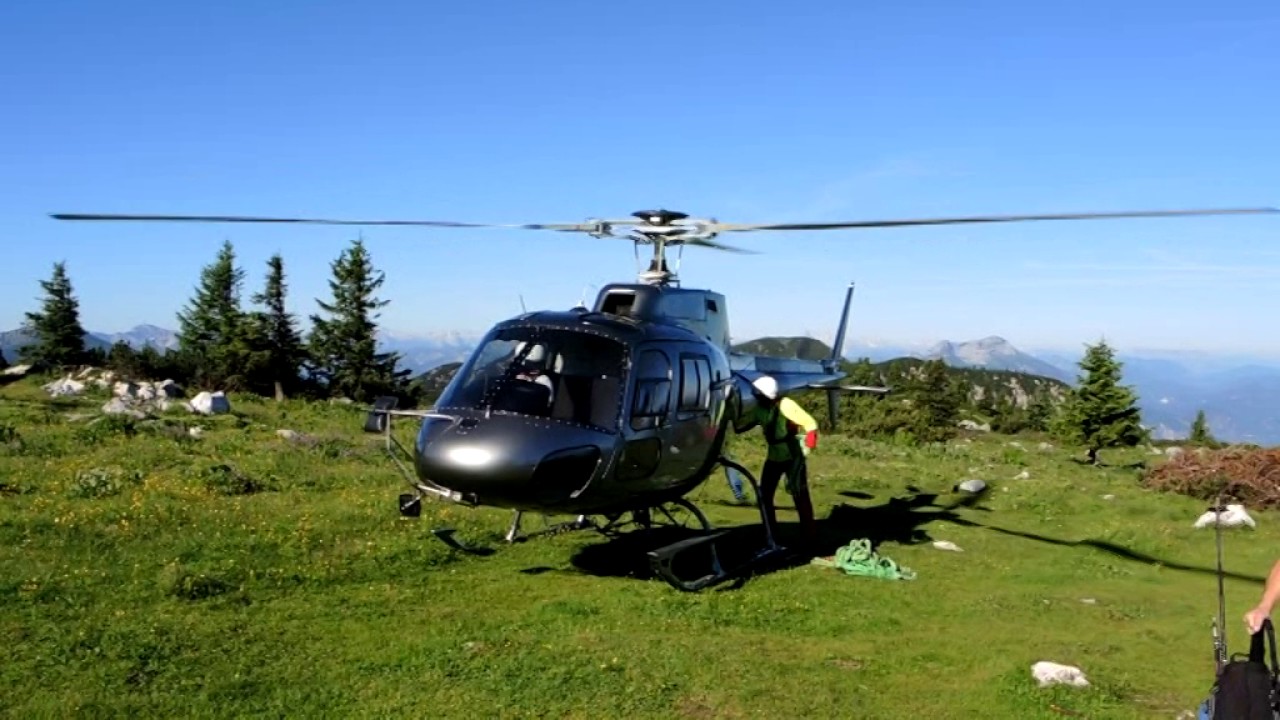 Hochlecken Hubschrauberflug 2017