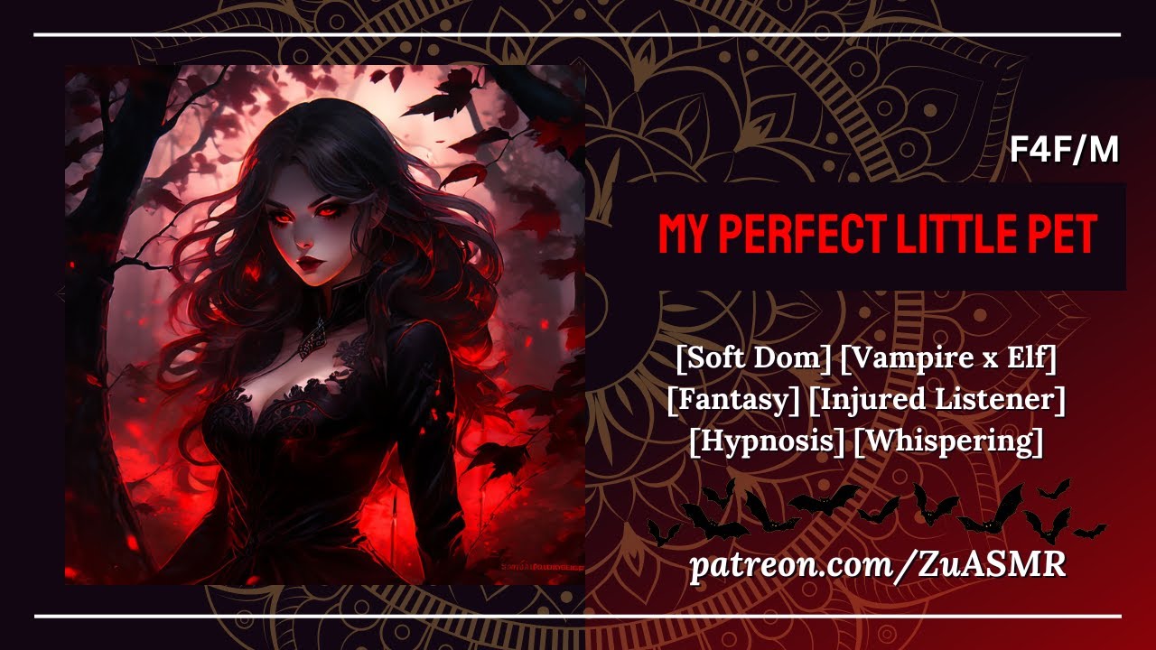 Vampire Takes You By “Force” [F4A] [FDom] [Yandere] [Vampire x Elf] [Injured Listener] [ASMR RP]