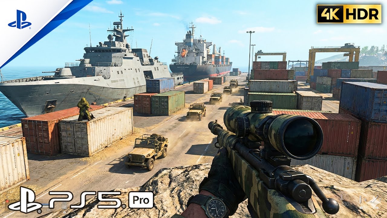 (PS5) Stealth Raid on Mexican Cargo Ship | Ultra-Realistic Call of Duty 4K UHD  Gameplay