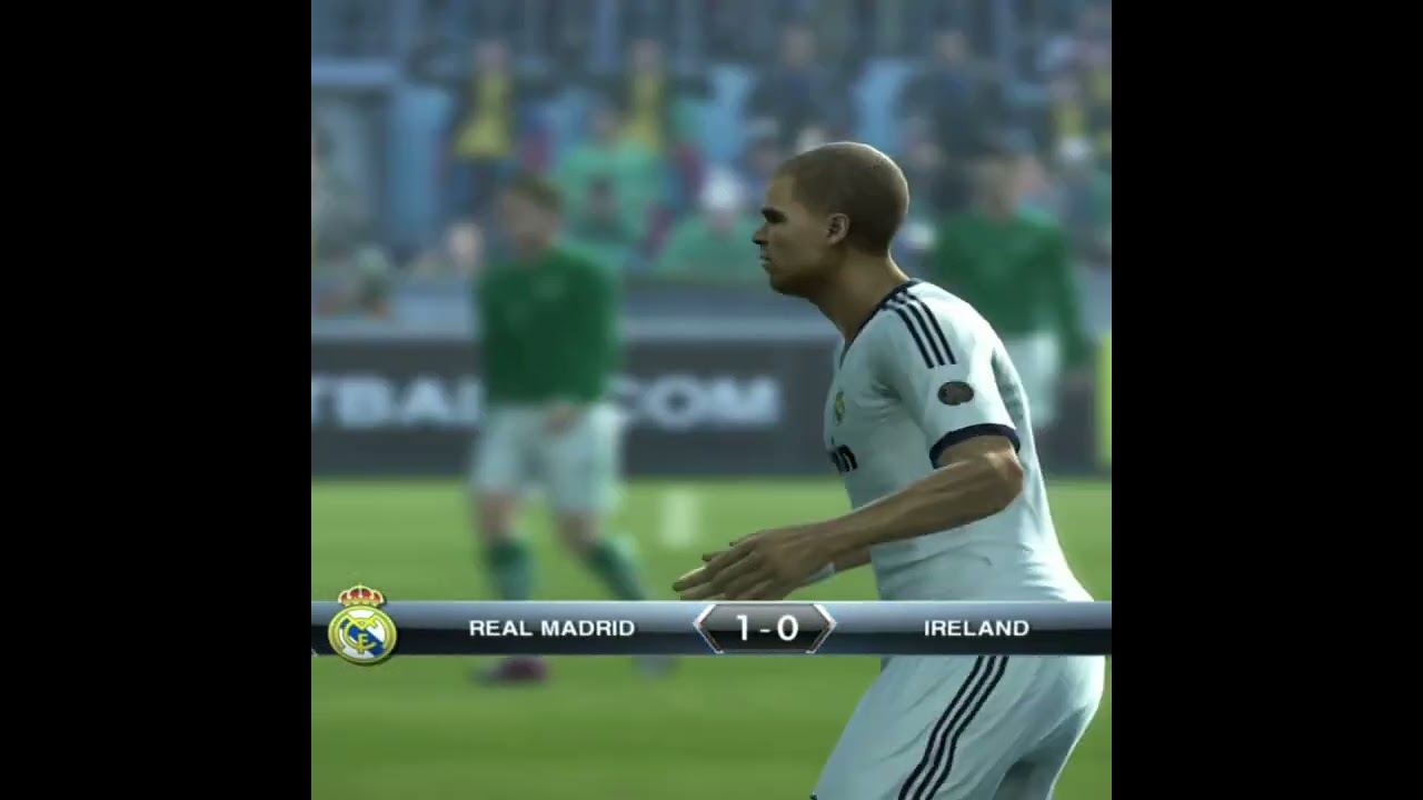 Мощный удар Пепе 🚀 💀 Реакция Роналду ☠️ | Pes2013 #pes2013 #proevolutionsoccer2013 #football #ron...