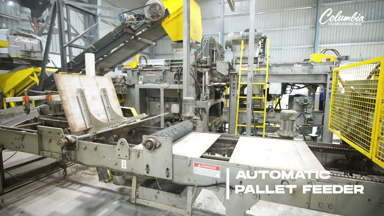 Model #SPM30 | High-Performance Concrete Block Making Machine | Columbia Machine India