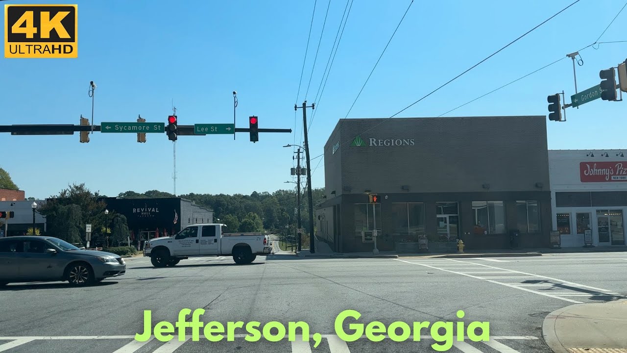 Jefferson, Georgia - Driving Tour [4K]