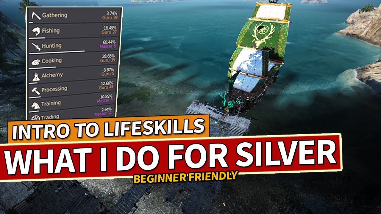 Best Lifeskill Activities I Do for Silver Guide in Black Desert