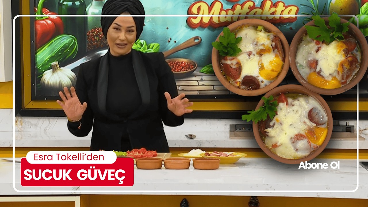 FIRINDA SUCUK GÜVEÇ 🔥 KAŞARLI PRATİK FIRIN TARİFİ