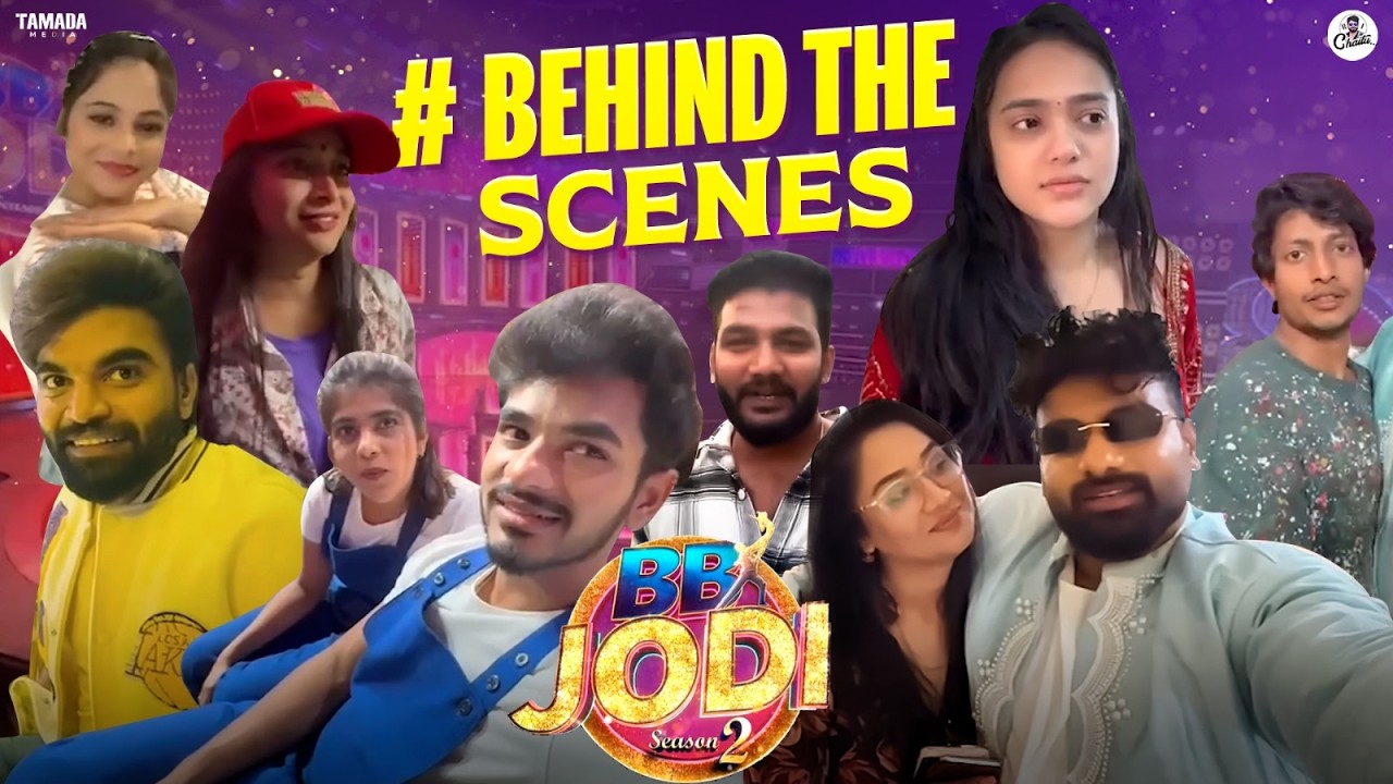 BB Jodi Behind The Scenes || Rj Chaitu || Rj Chaitu Vlogs
