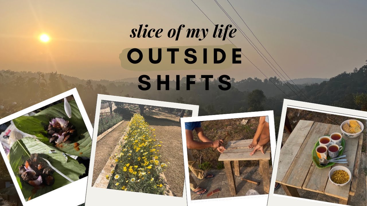 Life outside shifts hits different