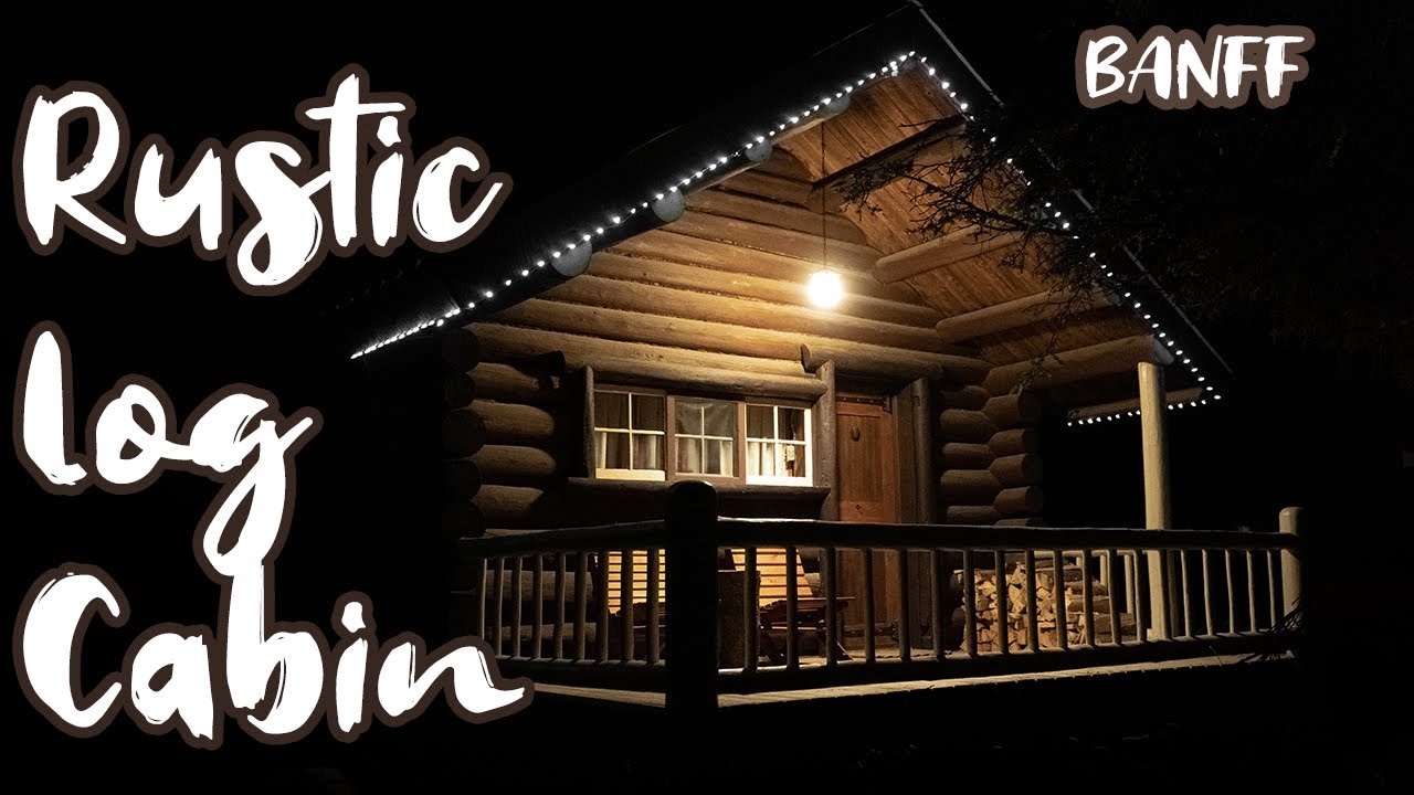 Rustic Log Cabin in Banff