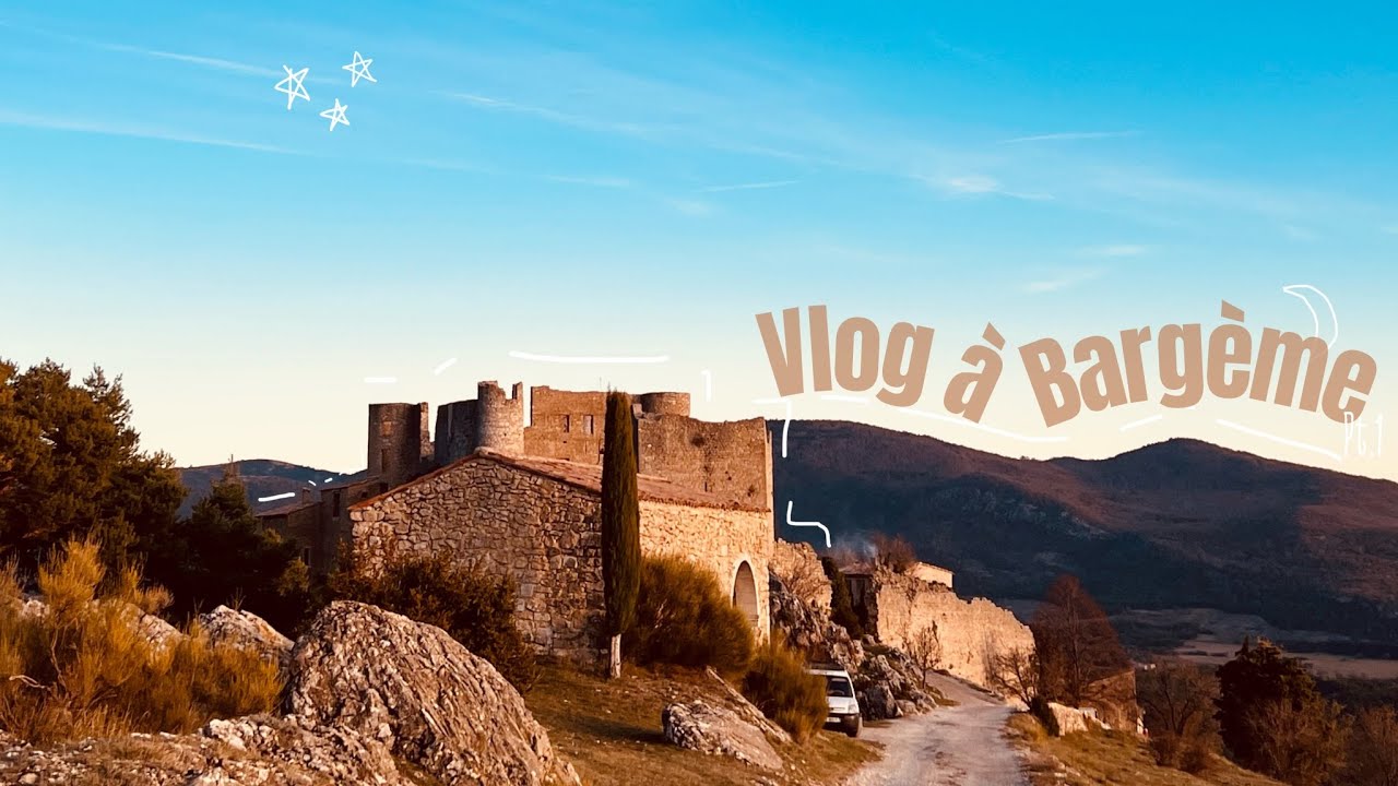 Vlog Rando à Bargème - partie 1