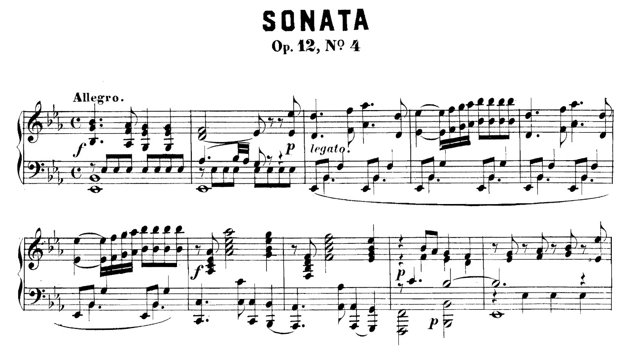 Muzio Clementi - Piano Sonata Op. 12 No. 4