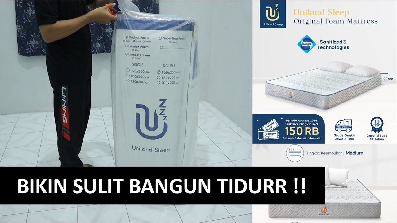 Kasur Murah Dalam Box dari Uniland Sleep - Queen Size
