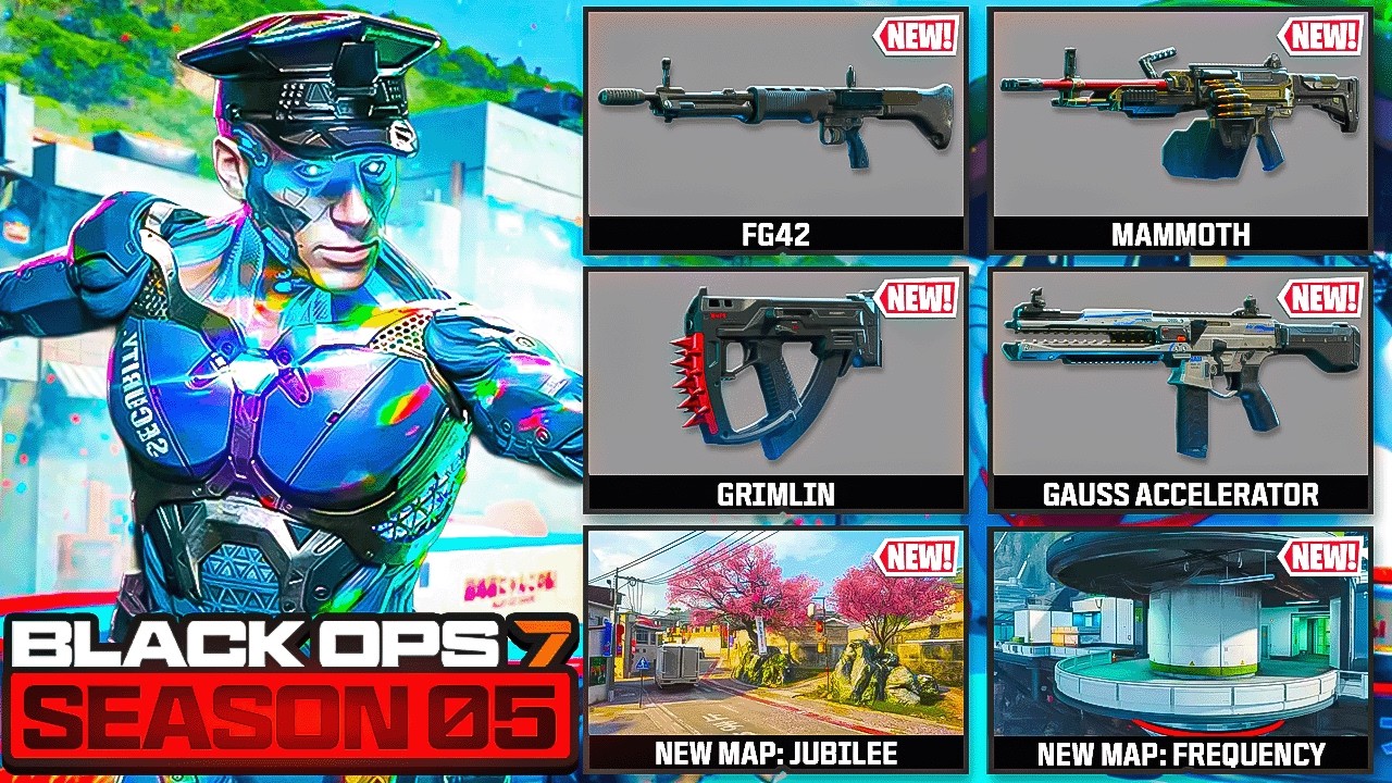 BLACK OPS 7: НОВОЕ ОБНОВЛЕНИЕ 5-ГО СЕЗОНА УЖЕ ЗДЕСЬ! (НОВОЕ DLC-оружие, НОВЫЕ карты и многое друг...