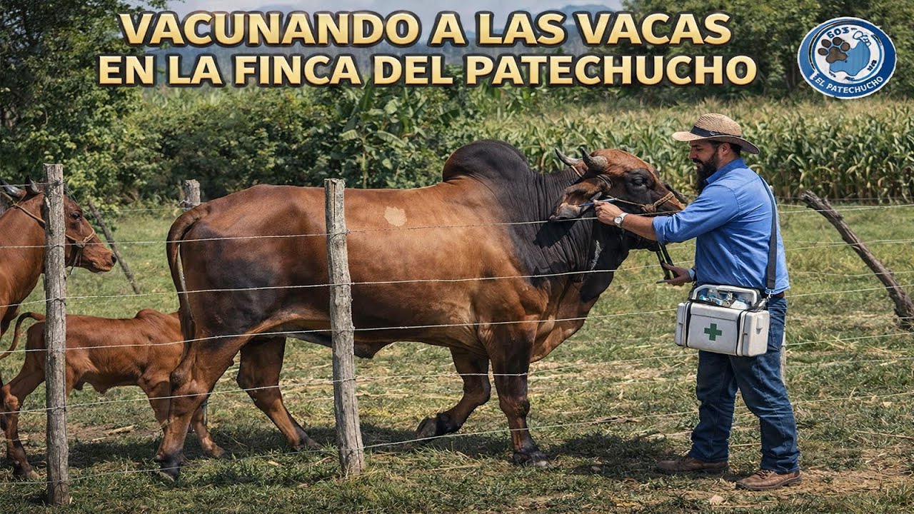 Así VACUNAMOS a las VACAS en La Finca del Patechucho 🐄