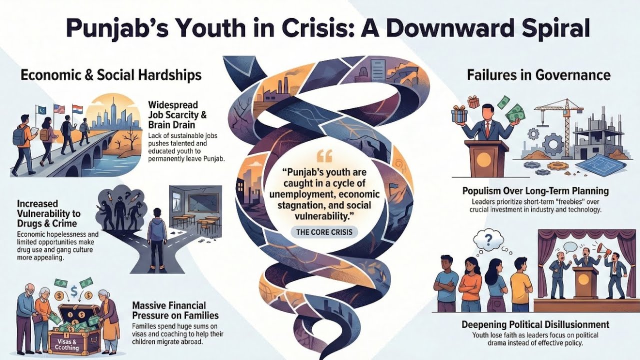 Punjab's Youth inCrisis #employment #drugsaddiction #braindrain #migration #punjabi #Jobcrisis #ppsc