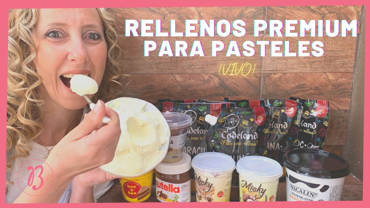 Exquisitos Rellenos Para Tortas (Sin Cadena De Frío) 😍