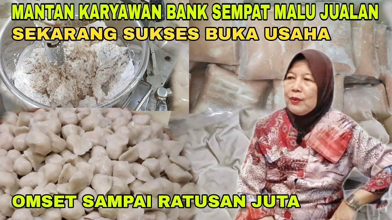 MODAL 100 RIBU JADI RATUSAN JUTA, MANTAN KARYAWAN BANK SUKSES JUALAN PEMPEK