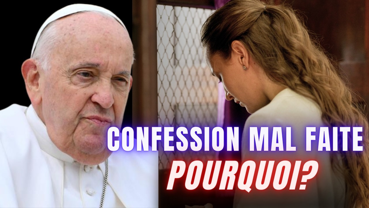 Vous pensez être pardonné? Pas si vous vous confessez comme ça, dit le Pape François.