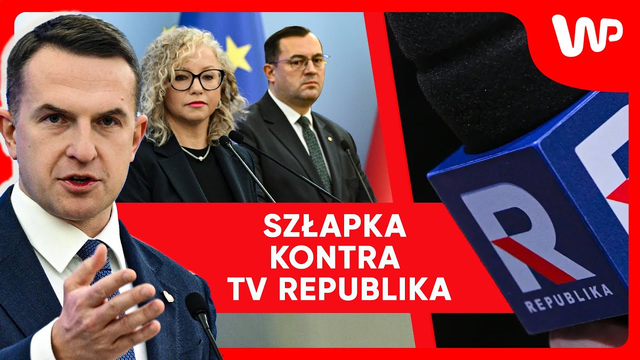 Rząd kontra TV Republika. Szłapka: Radzę się opierać na faktach