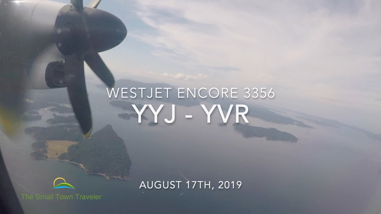 Westjet Encore 3356 | Victoria (YYJ) - Vancouver (YVR) | Trip Report 2019