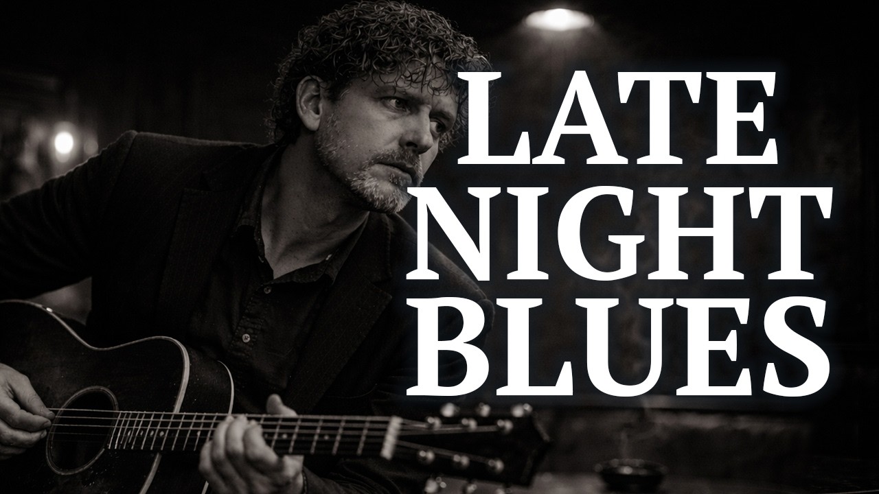 Lonely Night Blues – Slow Guitar in a Dark Bar