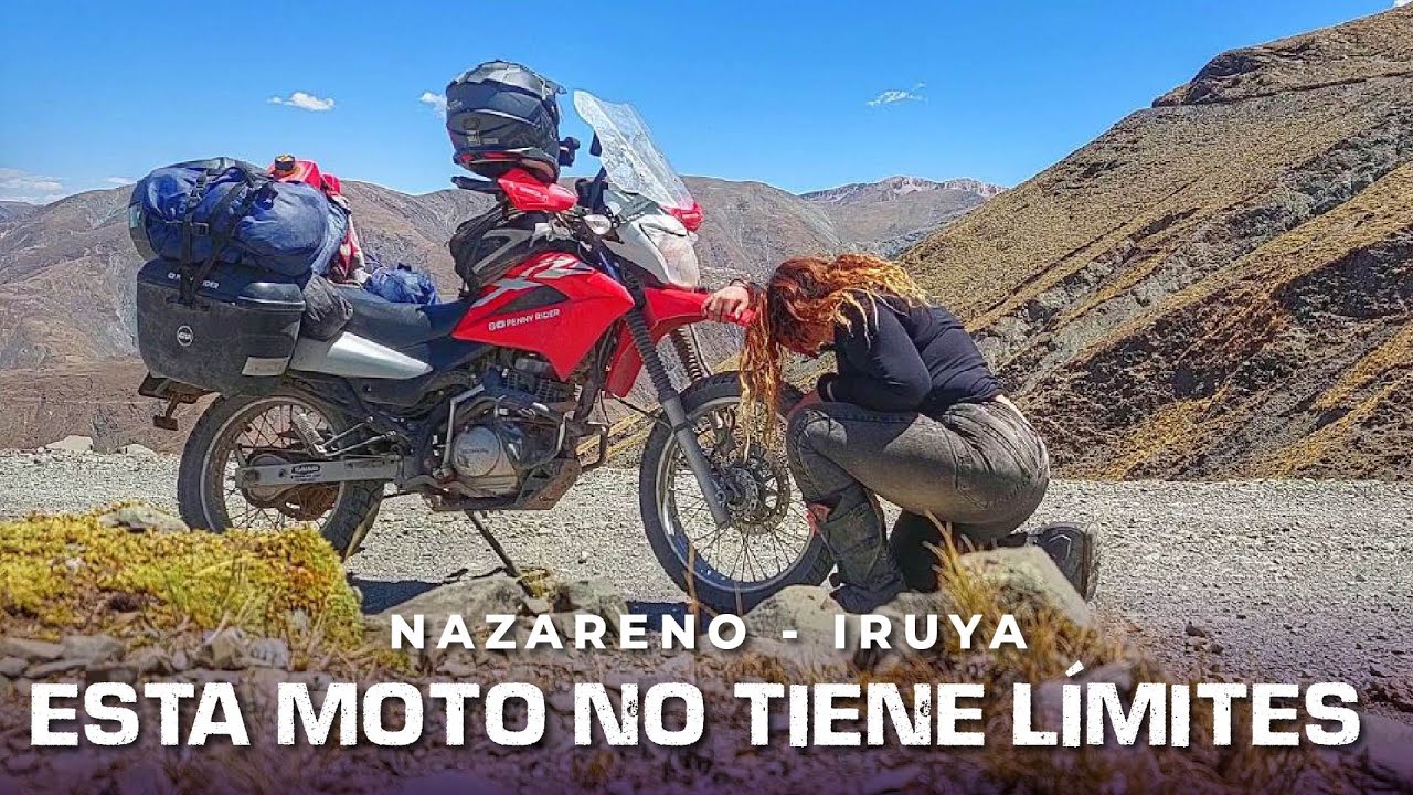 No puedo creer que la Honda Xr150 haya podido hacer este camino | Nazareno - Iruya